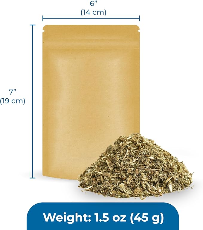 SunGrow Catnip for Cats, for Scratching Posts, Walls, or Pads, Designed for Refillable Plushies, Balls, and Bubble Solutions, Resealable Pouch, Pet-Attractive Soothing Scent,1.5 oz per Pack