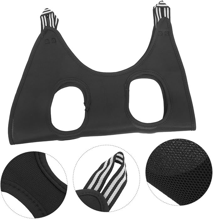Totority Pet Grooming Sling for Cats and Dogs Safety Hammock for Nail Clipping Space-Saving Wall Door Hanging for Pets