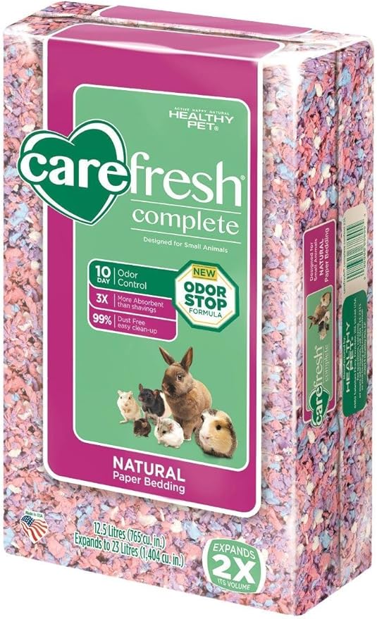 CareFresh Complete Natural Paper Bedding - Confetti - 23 lt