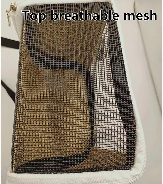 Small Animal Carrier Bag, Bearded Dragon Travel Carrier, Lizards Snak Carrier, Bird Carrier Backpack, Clear Bubble Window Backpack for Kitty, Small Pet Travel Carrier for Hedgehog Parrot