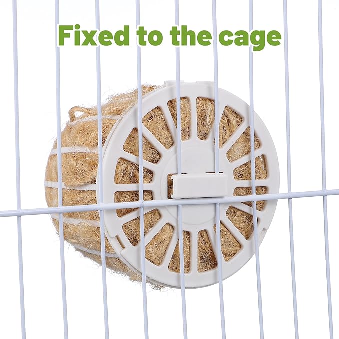 balacoo Bird Nesting Material with Basket Natural Jute and Cotton Bedding for Small Birds Parakeets Canaries Cockatiels Soft Comfortable Nesting Supplies for Garden and Home