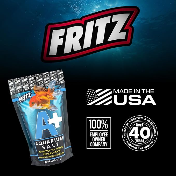 Fritz Aquatics A+ Aquarium Salt Treatment for Freshwater Fish (2 lbs)