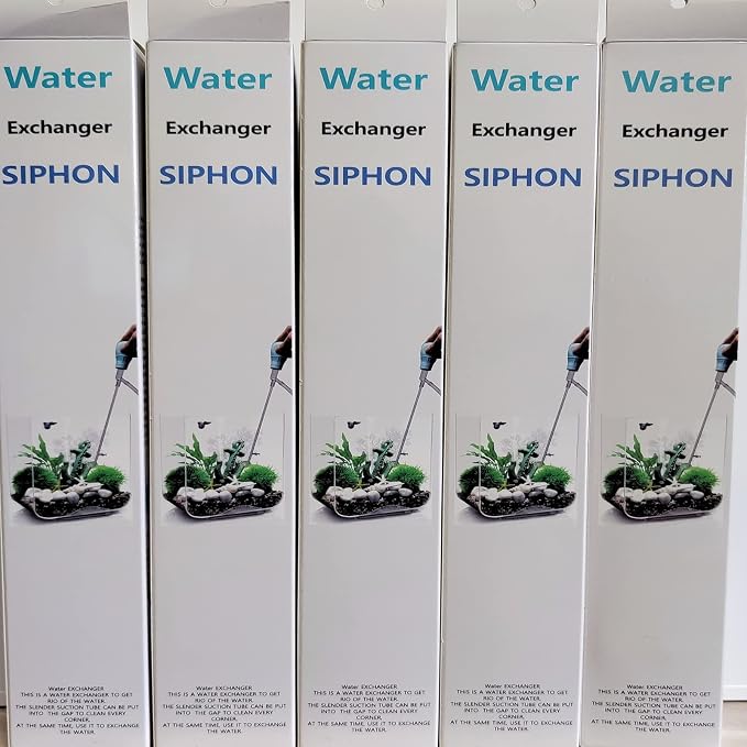 DODO Aqua mini Aquarium Exchanger,Fish Tank Cleaning and Aquarium Water Exchanger siphoning. Ideal for Cleaning Small Fish Tanks and Sucking Away Dirt from the Bottom of the Tank.