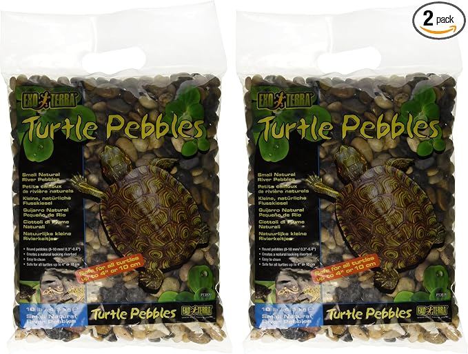 Exo Terra Turtle Pebbles, Small (Pack of 2)