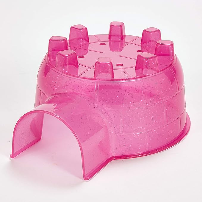 Kaytee Igloo Habitat Hideout For Pet Hamsters, Gerbils, Rats, and Other Small Animals, Mini