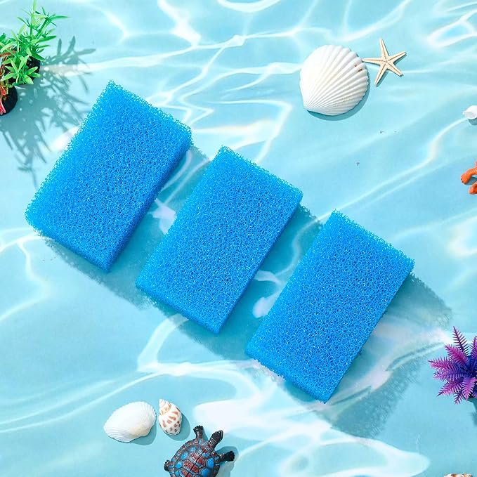 Threlaco 6 Pack Foam Filters Compatible with AquaClear 30 Power Filter, Aquarium Foam Insert, Replacement Sponge Pads for Use in Freshwater & Saltwater Aquarium