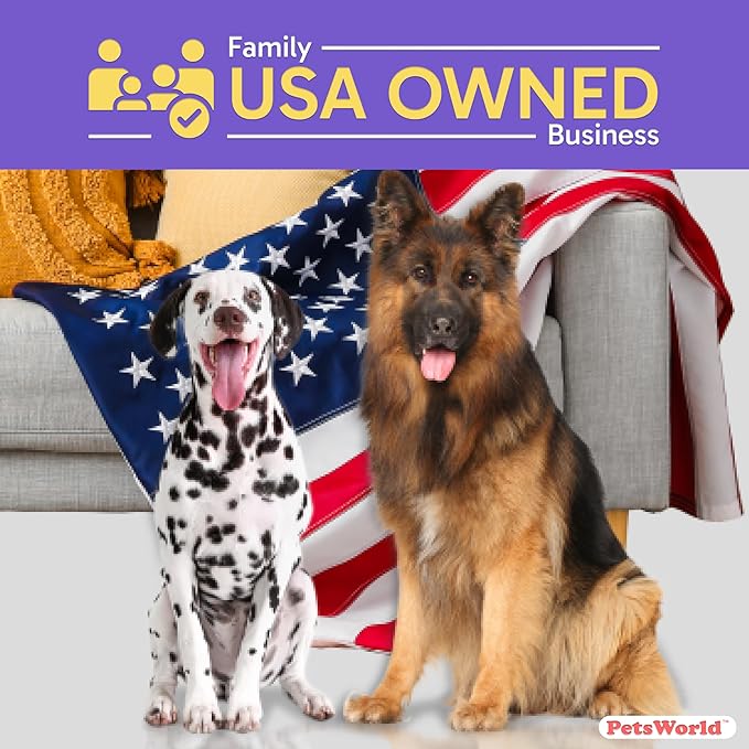 PetsWorld Enormous Dog Pee Pads 37"x54" 600 Count – XXXL Pet Pee Pads for Giant Dogs & Pets, Heavy Duty Leak-Proof Dog Training Pads, Super Absorbent Quick-Dry Potty Pads with Adhesive Tabs