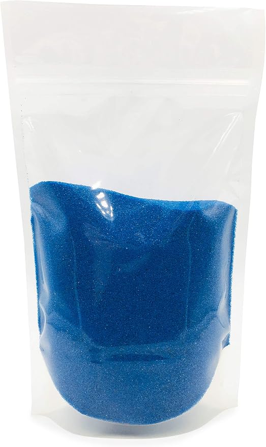 Blue Fine Colored Sand for Ritual Use, Zen Gardens, Incense Burners, Smudging Bowls, Unity Ceremonies, Mandalas, Spiritual Practices, Arts & Crafts by Alternative Imagination (1 Pound)