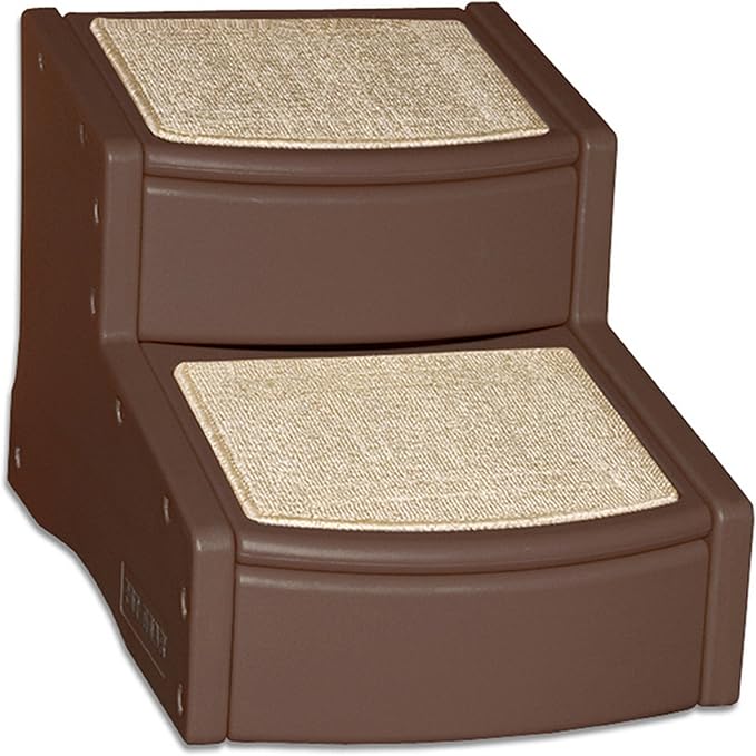 Pet Gear Easy Step III Pet Stairs, 3 Step for Cats/Dogs, Removable Washable Carpet Treads, for Pets Up to 150lbs, No Tools Required, Available in 6 Colors | 3 Step, For Cats/Dogs, Removable Washable Carpet Treads, Supports 150 Pounds, No Tools Required