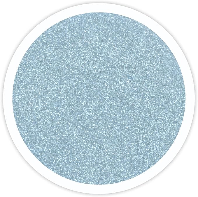 Sandsational Sparkle Ice Blue Unity Sand 2 LB (32 oz), Baby Blue Colored Sand for Weddings, Vase Filler, Home Decor, Crafts, Terrariums, and More