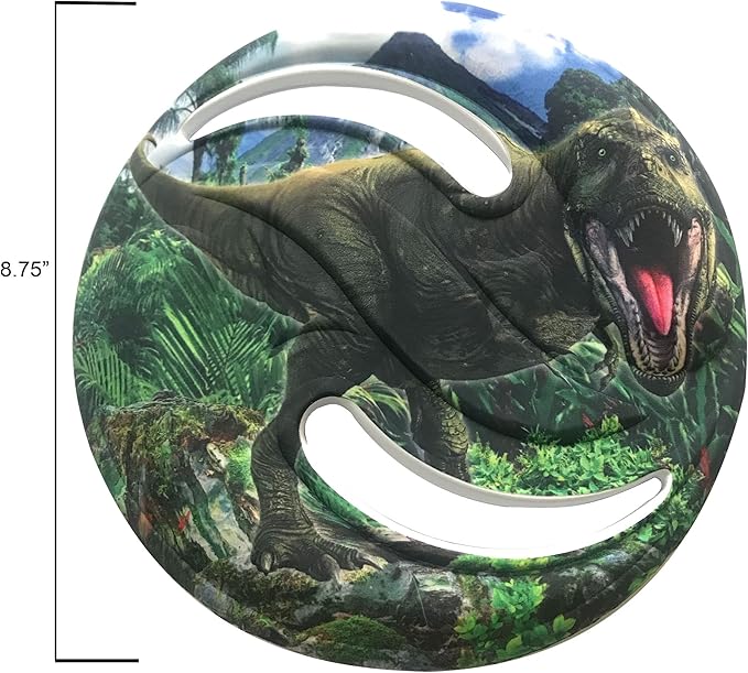 Dino Saucer Foam Flying Disc TREX 1 Piece