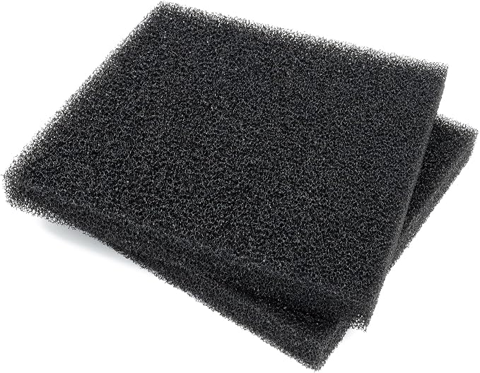 4 Pieces Aquarium Filter Foam Sponges Pad 20PPI 9x9x1 inch | Fish Tank Bio Sponge Coarse Sheet Filter Media Pad, Cut-to-Size Foam for Pet Filters