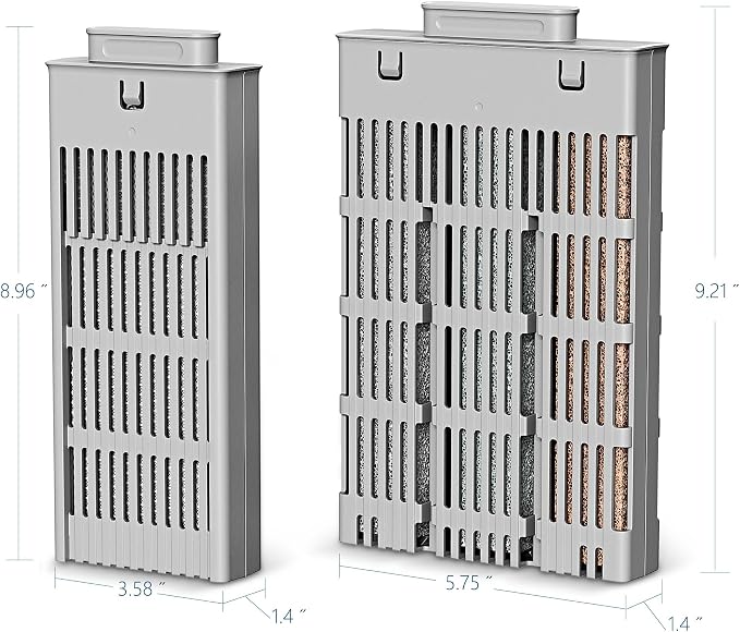 S1 Fish Tank Filter Replacement Cartridge for S1 Smart Fish Tank, Internal Biological Filtration Media Blocks Aquarium Accessories Cleaning for Clear Water