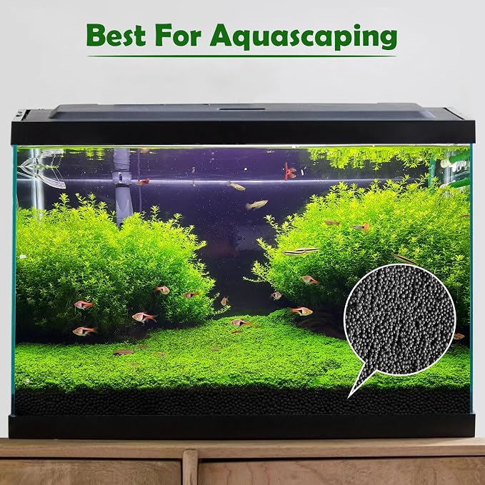 13.2Ib Shrimp Soil Water Grass Mud for Aquarium Fish Tank Aquascaping - Aquarium Substrate Soil for Shrimp Breeding and Plant Growth, No Washing Needed