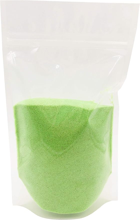 Alternative Imagination Lime Green Fine Colored Sand for Ritual Use, Zen Gardens, Incense Burners, Smudging Bowls, Unity Ceremonies, Mandalas, Spiritual Practices, Arts & Crafts (1 Pound)