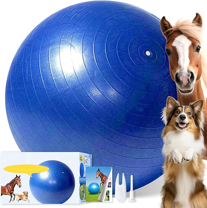 Horse Ball 40inch - Extra Large Toy for Adult Horses, Ideal for Pasture & Indoor Stall Boredom Relief