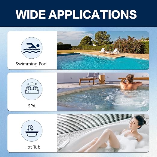 DIPSTIK Phosphate Test Kit for Pool,50 Strips Phosphate Test Strip | Quick and Accurate Swimming Hot Tub and Spa Water Testing