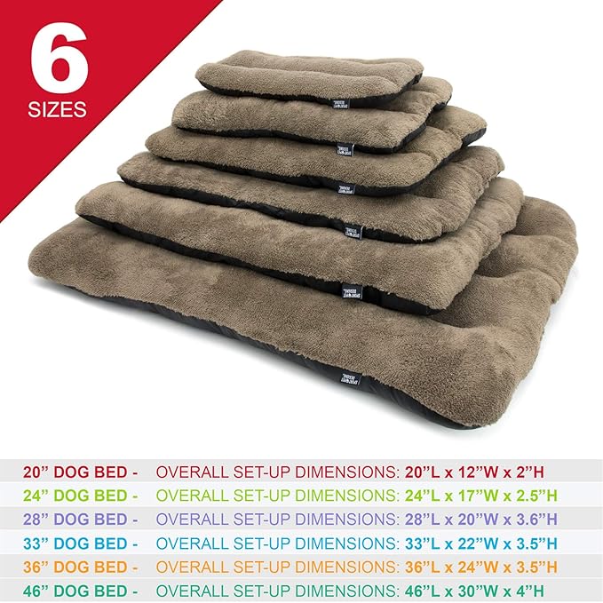 SportPet Designs Waterproof Pet Bed - Fits SportPet Plastic Dog Kennel, 28 inches