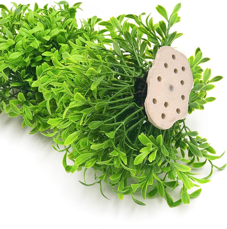 Aquarium Decorations Fish Tank Artificial Green Water Plants Made of Soft Plastic, Safe for All Fish & Pets (Style-3)