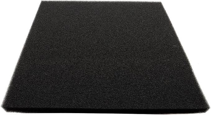 Aquarium Filter Sponge Bio and Mechanical Pad 19.5" x 19.5" x 0.78" | Sponge Filter Pad, For Fish Tank
