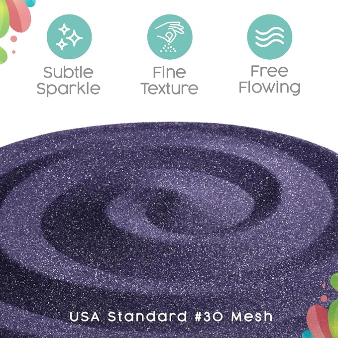 Blue Velvet Unity Sand, 1 LB (16 oz), Purple-Blue Colored Sand for Weddings, Vase Filler, Home Décor, Crafts, Terrariums, and More