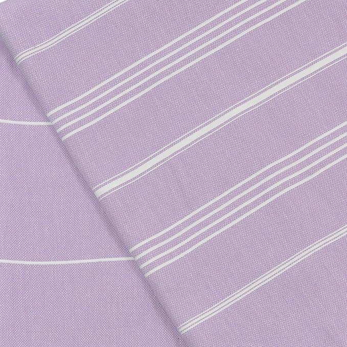 Bersuse Towels Anatolia XL Beach Blanket Throw Blanket Turkish Towel 100% Cotton Extra-Large Quick-Dry Lightweight Premium Peshtemal Towel - 61x82 Inches, Lilac