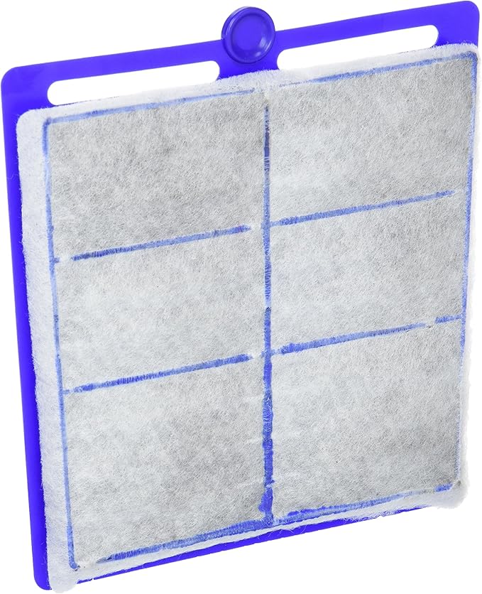 Penn-Plax Cascade 300 GPH Hang On Filter Replacement Media, 1 Pack - Dual-Sided Aquarium Filter Cartridge with Activated Carbon & Poly-Fiber Floss for CPF5 -Fresh & Saltwater - Blue & Black, 10x3x7in