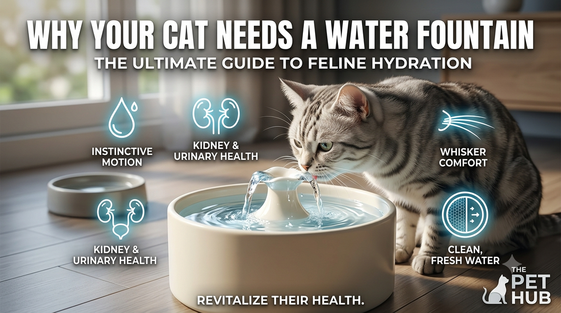 Why Your Cat Needs a Water Fountain: The Importance of Hydration