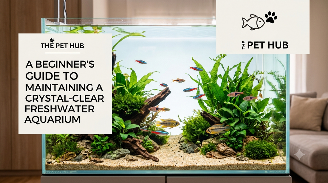 A Beginner’s Guide to Maintaining a Crystal-Clear Freshwater Aquarium