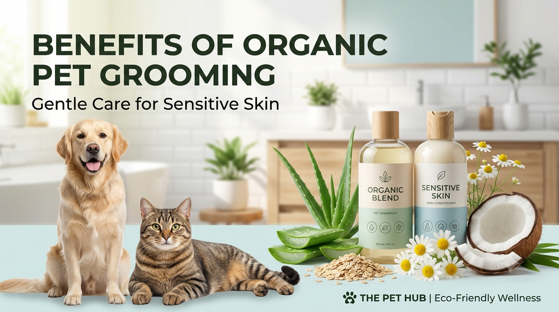 Benefits of Organic Pet Grooming Products for Sensitive Skin