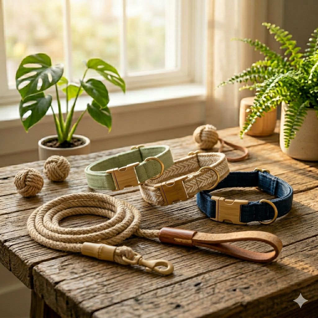 Sustainable Collars & Leashes