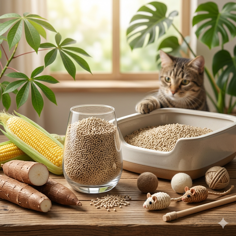 Plant-based Cat Litter