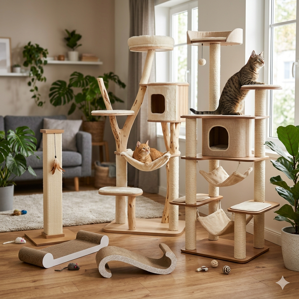 Trees, Towers & Scratchers