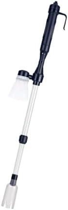 Electric Aquarium Fish Tank Siphon Pump Vacuum Gravel Water Filter Cleaner Pipe for Water Changing and Filter Gravel Cleaning