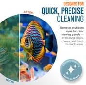 FL!PPER Platinum Aquarium Hand Scraper for Glass and Acrylic Tanks - 18"