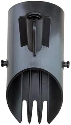 Dog Pooper Scooper that Uses Common Grocery Bags – No Special Bags Needed – Heavy-Duty No-Bend Scoop Fits Standard American Broom Handle”