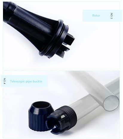 Electric Aquarium Fish Tank Siphon Pump Vacuum Gravel Water Filter Cleaner Pipe for Sand Cleaner, Dirt Removal