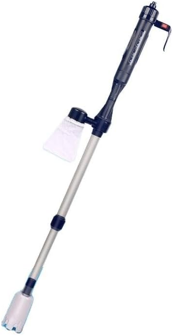 Electric Aquarium Gravel Cleaner, 3-in-1 Fish Tank Vacuum Cleaner with Water Changer Pump, Gravel Vacuum, Sand Washer & Fish Waste Remover