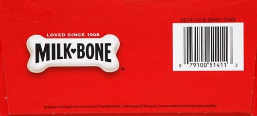 Milk-Bone Original Dog Treats Biscuits for Large Dogs (Packaging May Vary), 24 Ounces (Pack of 2)