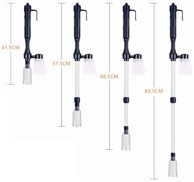 Electric Aquarium Fish Tank Siphon Pump Vacuum Gravel Water Filter Cleaner Pipe for Sand Cleaner, Dirt Removal
