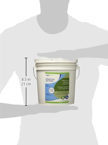 Aquascape 98950 Beneficial Bacteria Water Treatment Dry - 3.2 kg/7 lbs for Pond Water Feature Waterfall | Provides Clean, Clear and Healthy Water Conditions and Reduces Pond Maintenance