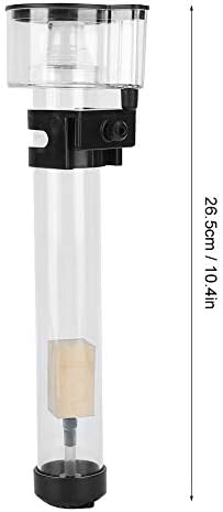 Pissente Aquarium Protein Skimmer, External Mini Aquarium Filters Separator Acrylic Fish Tank Protein Skimmer Separator with IQ5 Aquarium Separating Accessory Replacement for Fish Farming