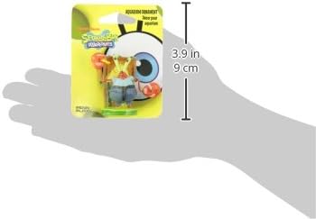 Penn-Plax Officially Licensed Spongebob Squarepants Aquarium Ornament – Mr. Krabs (Mini/Small Size) – Perfect for Freshwater and Saltwater Tanks, Multicolor, One Size