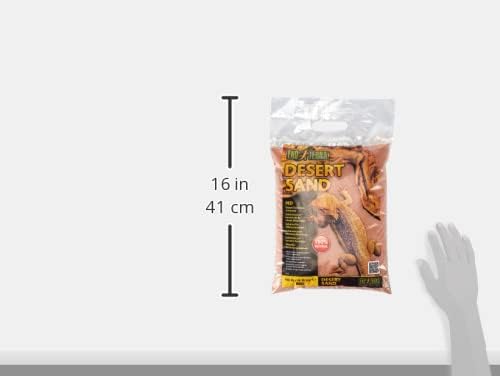 Exo Terra Desert Sand, 10-Pound, Red for All Breed Sizes (Pack of 3)