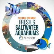 FL!PPER Platinum Aquarium Hand Scraper for Glass and Acrylic Tanks - 18"