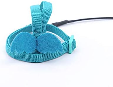 Bird Harness Parrot Leash -Adjustable Outdoor Flying Kit for Parrot Budgie Lovebird Cockatiel Macaw Parakeet (Blue,S)