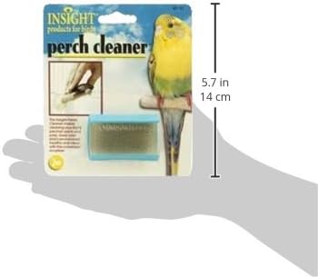 JW Pet Company Insight Perch Cleaner, Bird Accessory, Colors Vary