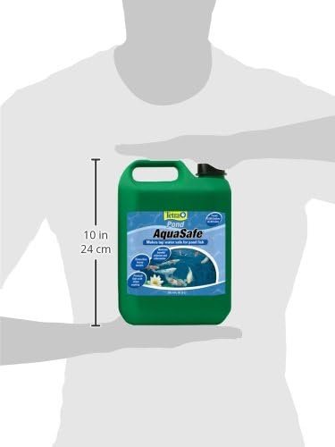 TetraPond AquaSafe 101.4 Ounces, Makes Tap Water Safe For Pond Fish