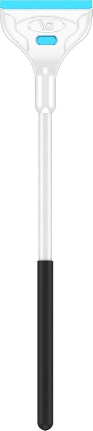 AquaBlade P - Acrylic Safe Aquarium Scraper w/ Plastic Blade, Long, White