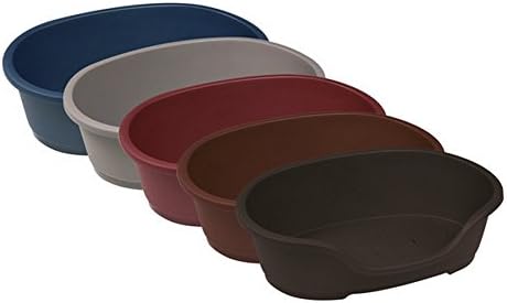 Karlie Do Not Disturb Plastic Dog Bed, 60 cm, Black
